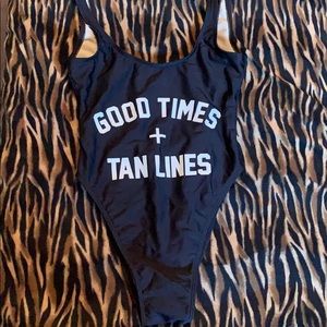 GOOD TIMES + TAN LINES
